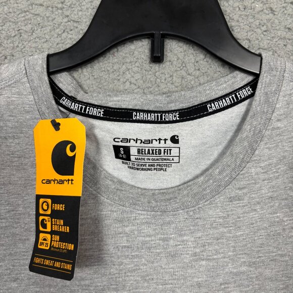 Carhartt Force Women's Relaxed Fit Tank Top Small 4-6 Gray New With Tags. - Picture 9 of 13